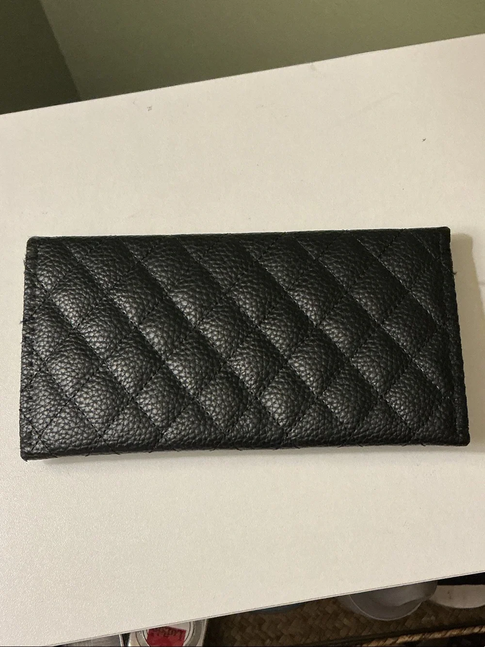 Bethenny Eyewear Quilted Black Envelope Case Wallet Glasses Eyeglasses Sunnies